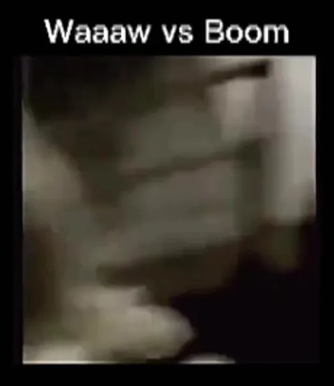 Cat Meow Versus Explosion