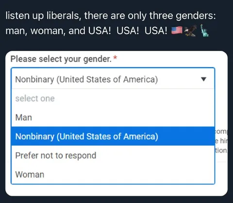 Only Three Genders USA
