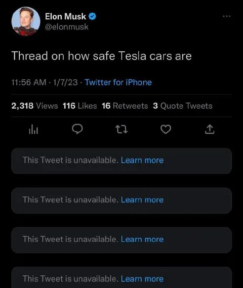 Thread on Tesla Car Safety