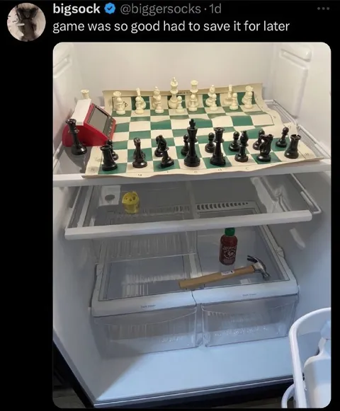 Chess Game Saved for Later