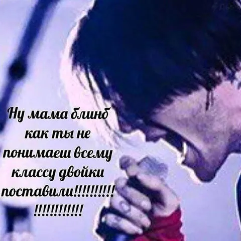 Ну мама блин, всему классу двойки