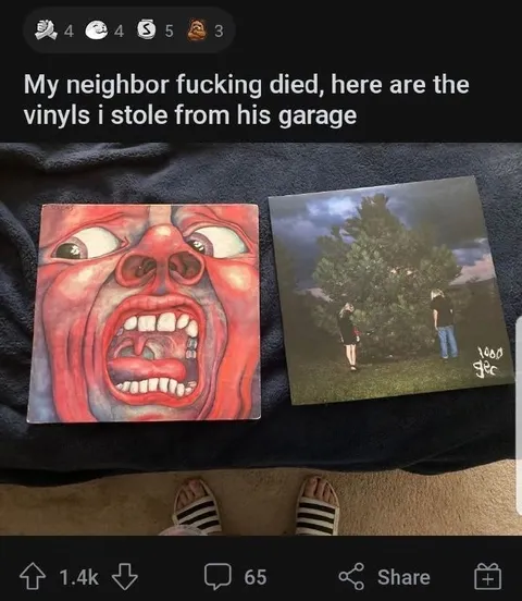 Stolen Vinyls From the Garage