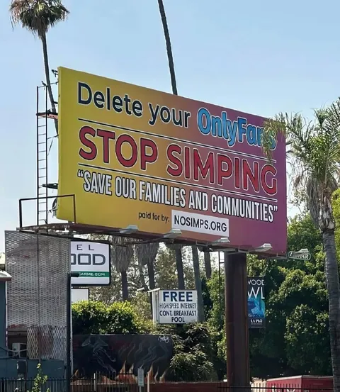 Stop Simping Billboard