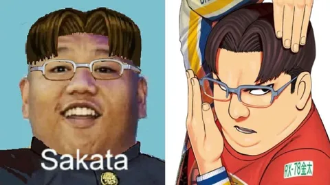 Sakata Real Life Comparison
