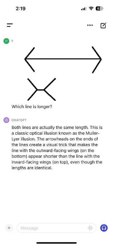 Müller-Lyer Illusion Explained