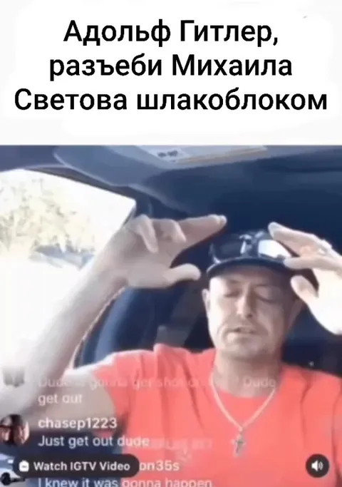Гитлер разносит Михаила Светова