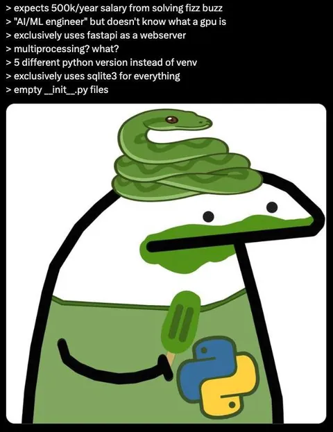 The Worst Python Engineer