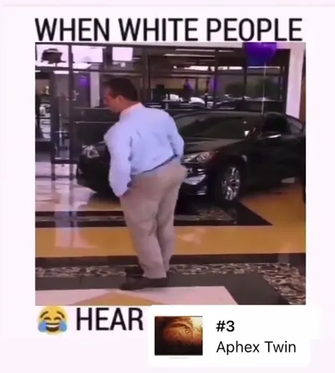 White People Hear Aphex Twin