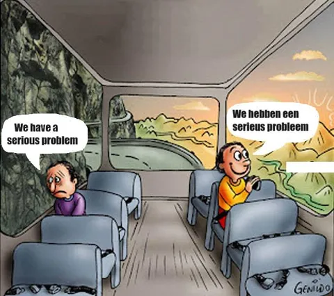 We hebben een serieus probleem