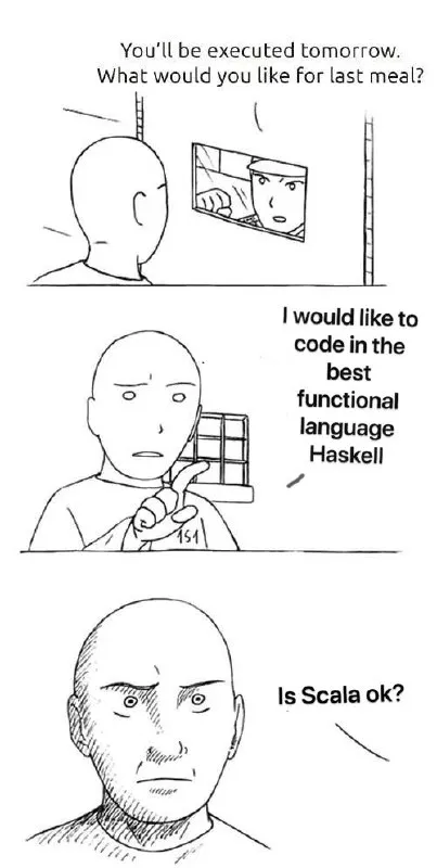 Last Meal Functional Language