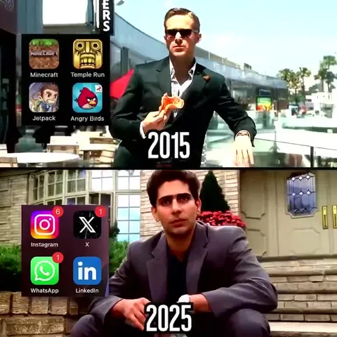 2015 Apps vs 2025 Social Media