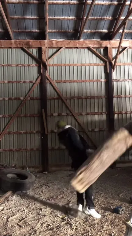 Big Hammer Log Workout