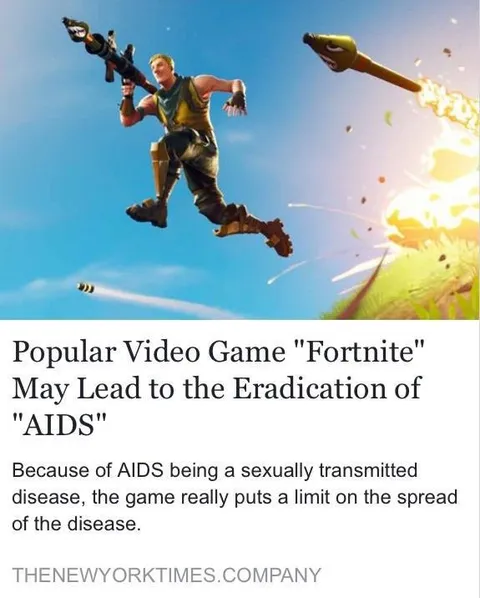 Fortnite Eradicates AIDS
