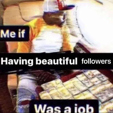 Beautiful Followers Was a Job