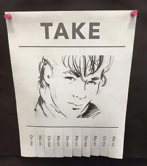 TAKE Me On Flyer