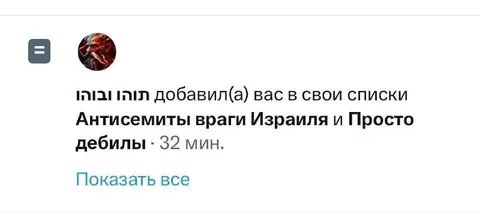 Антисемиты в списках