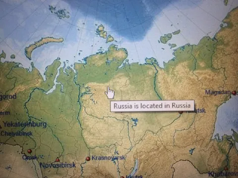 Russia Is Located in Russia