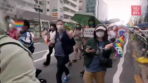 Pride Parade Turns Into Ancient Ritual