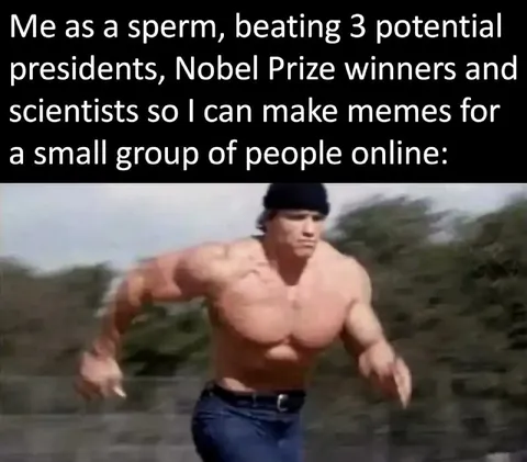 Sperm Racing for Meme Makers
