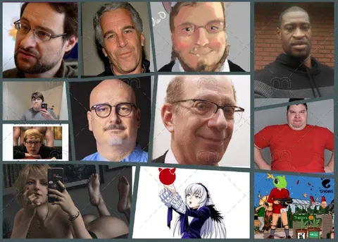 Chaotic Tech Meme Collage