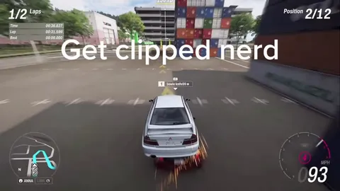 Get Clipped Nerd Racing Fail