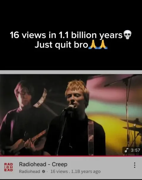 Radiohead Creep With No Views