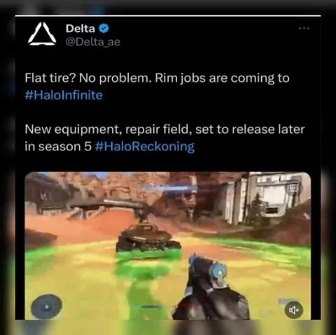 Halo Infinite Flat Tire Repair