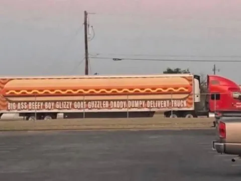 Big Ass Glizzy Delivery Truck