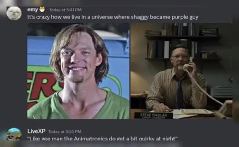 Shaggy Became the Purple Guy