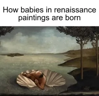 How Babies Are Born in Renaissance Paintings