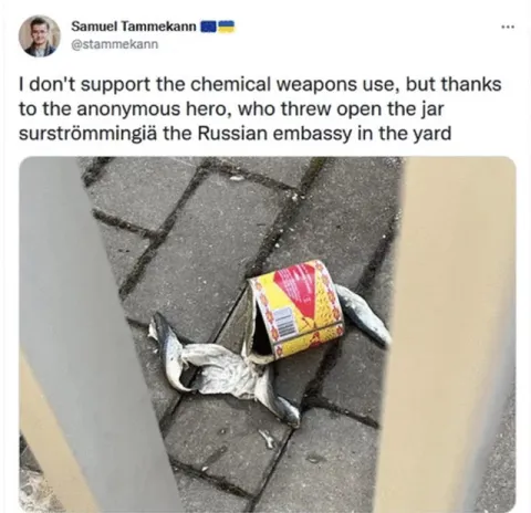 Surströmming at the Embassy