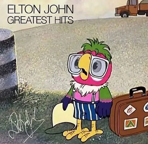 Elton John Greatest Hits Bird