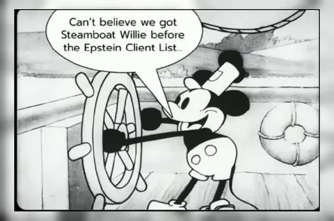Steamboat Willie Before Epstein List