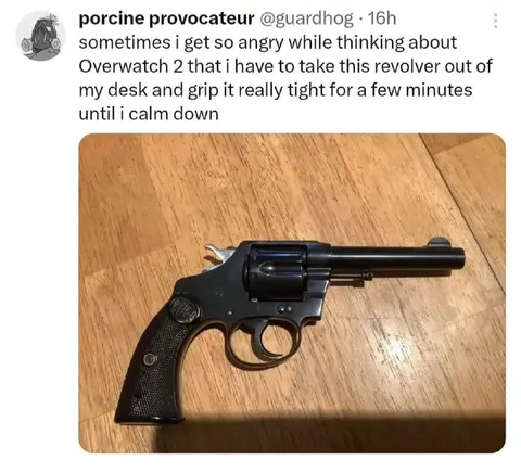 Overwatch 2 Anger Revolver