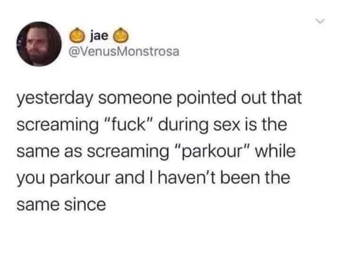 Fuck During Sex Is Parkour