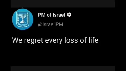 We Regret Every Loss of Life, But