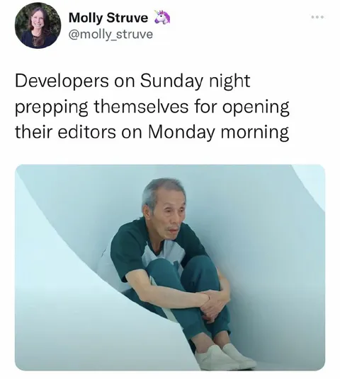 Developers Facing Monday Morning