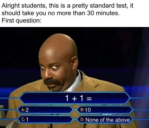 The Impossible First Question