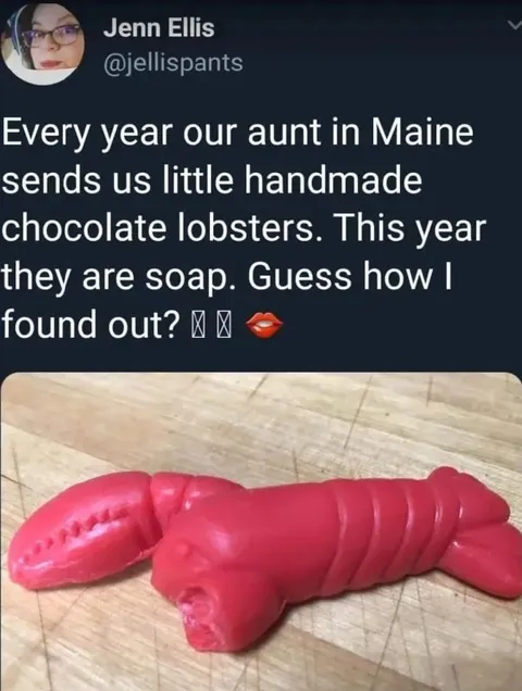 Soap Lobster Surprise