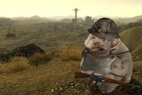 Хомяк в пустоши Fallout