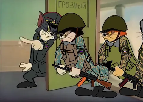 Грозный военный отряд