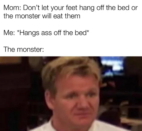 Monster Under the Bed Reaction