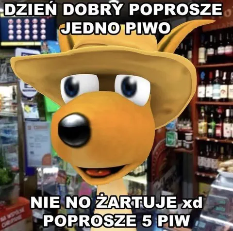 Poproszę pięć piw