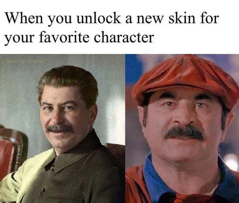 Stalin Unlocks a New Skin