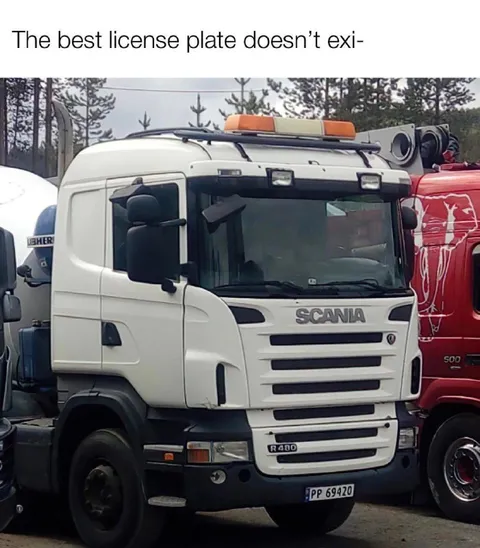 The Best License Plate Doesn't Exist