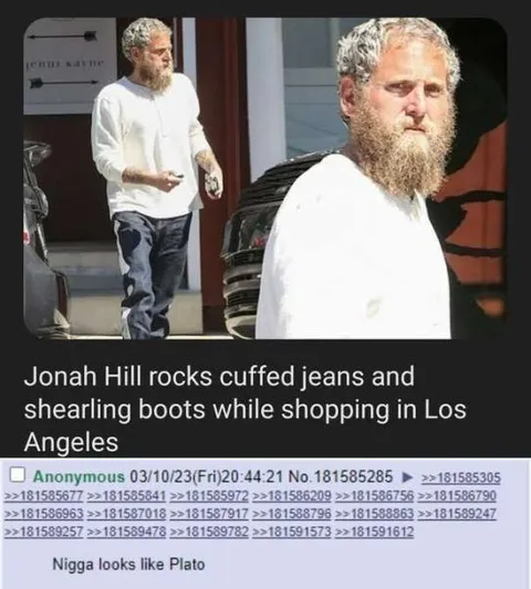 Jonah Hill Looks Like Plato
