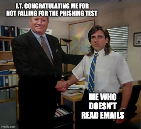 Trump Congratulates Me on Phishing