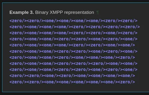Binary Data in XML