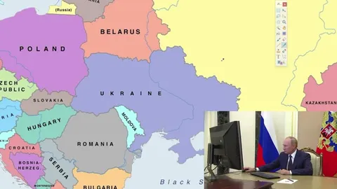 Putin Colors Ukraine Yellow