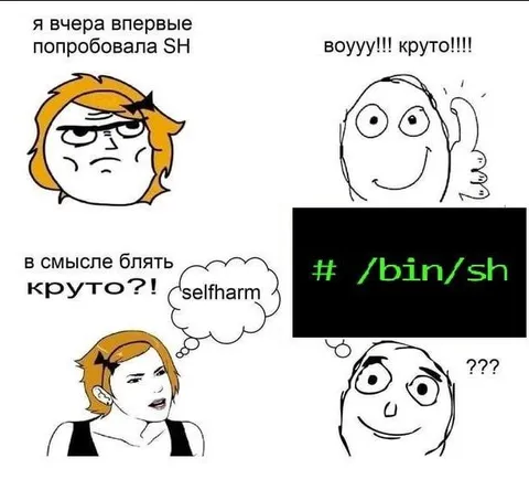 Попробовала SH и поняла смысл